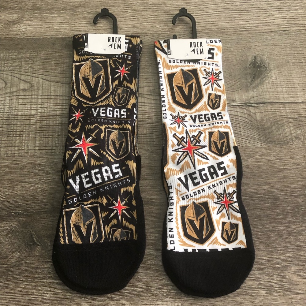 Vegas Golden Knights Socks NWT